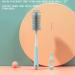 Bailinks Silicone bottle brush Straw Cleaner Brush Cleaning Brush KIt Silicane Cleaner Combo with Long Handle for Cleaning Baby Bottle Straw 2 pieces (blue) - Buy Online on GoSupps.com