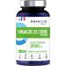 GRANIONS - Vinaigre de Cidre de Pomme 2000 MG - Coupe Faim & Perte de Poids - Probiotique Naturel - Vinaigre de Cidre Perte de Poids - Confort Digestif - Made in France - 90 Comprim s