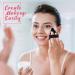 6pcs Triangle Powder Puffs - Soft Velour Makeup Sponge for Loose Mineral Body Powder - Black Beauty Tools - Buy Online on GoSupps.com