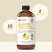 Gallbladder Complete Liquid Supplement - Apple Cider Vinegar, Turmeric, Beet, Digestive Enzymes, Milk Thistle - 12oz - Buy Online on GoSupps.com