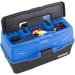 Flambeau Outdoors 6383FB 3-Tray Classic Tackle Box - Portable Organizer Frost Blue/Black - Buy Online on GoSupps.com