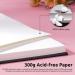 Paul Rubens Watercolor Block: High Absorption 100% Cotton 140 lb Cold Pressed Sketchbook - 7.87x5.43'' | Artist Quality for Beginners and Professionals - Buy Online on GoSupps.com