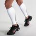 Gemx Calf Compression Sleeve - Shin Splint Support for Running, Cycling, Hiking - Breathable Neoprene Fabric - Men & Women (1 Pair) - Size L, White - Buy Online on GoSupps.com