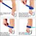 9 PCS Gel Toe Separators & Straighteners for Bunions, Hammer Toes & Foot Pain Relief - Buy Online on GoSupps.com