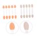 100pcs Double Ended Eyeshadow Brushes - Professional Portable Makeup Gadgets | 6.5x1.3cm | International Shipping - Buy Online on GoSupps.com