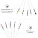 WOONEKY 10pcs Eye Shadow Brush Practical Makeup Brush Blending Eyeshadow Brush Face Wand Plastic Handle - Buy Online on GoSupps.com