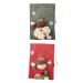 FUNOMOCYA 2pcs Candy Bag Aaaapple Drawstring Burlap Bag Mini Christmas Apple Bag Storage Burlap Bag As Shown 27X20CM