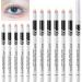 12 Pcs/Set Long Lasting Natural Matte Eyeliner Pencils Hypoallergenic Under Eyeliner Eye Makeup Soft Pastel Pencils - Buy Online on GoSupps.com
