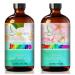 Cherry Blossom Essential Oil 4 Fl Oz and Jasmine Essential Oil 4 Fl Oz - Cherry Blossom & Jasmine Oil for Diffuser Aromatherapy Home Fragrance Skin & Hair Care DIY Candle & Soap Making Yoga