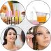 LALADEFIEE 15pcs Mascara Empty Tube Lash Wand Sweatproof Mascara Empty Mascara Tube Bottle Spoolie Pink Plastic - Buy Online on GoSupps.com