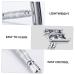 Beaupretty Vintage Double Edge Safety Razor - Chrome Plated Manual Shaver & Mustache Razor for Face - Old Fashioned Alloy Holder - Buy Online on GoSupps.com
