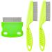3 Pcs Flea Combs Stain Remover Pet Combs for Cat Fleas Lice Tear Fine Tooth Grooming Removal Tool