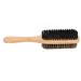 Large Double-Sided Beard Brush | Soft & Hard Bristles | Ergonomic Design for Gentle Facial Care - Buy Online on GoSupps.com