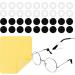 Lurrose Jewelry 20 Pairs Silicone Eyeglass Ear Grips | Round Holders & Cleaning Cloth Comfortable Frame Grips for Eyeglasses | International Shipping Available - Buy Online on GoSupps.com