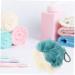 Buy Beavorty 2 Sets Bath Ball & Flower Shower Puff - 3pcs Body Wash Sponge Bulk for Luxurious Bathing Experience - Buy Online on GoSupps.com