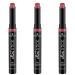 Essence the Slim Stick lipstick No. 106 pink long -lasting nourishing express results color -intensive matt vegan without perfume without alcohol without parabens 3 pack (3x1.7g) 1.7 g (3 Pack) 106 the pink drink