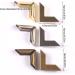 150pcs Metal Book Corners for Scrapbooking Menus Crafts DIY - Silver/Golden/Bronze - Buy Online on GoSupps.com