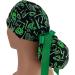 Glow in The Dark Skulls Ponytail Scrub Cap - Bouffant Surgical Hat for Women & Nurses - Buy Online on GoSupps.com