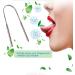 Crafts Idea Stainless Steel Tongue Cleaner - Eco-Friendly Oral Hygiene Tool for Fresh Breath | International Shipping Available - Buy Online on GoSupps.com