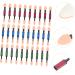 FOMIYES 30pcs Eye Disposable Double-headed Dual-end Dual-headed Makeup Eyeshadow Tools - Buy Online on GoSupps.com