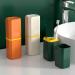 Digjobk Orange Travel Toothbrush Cup | Portable Organizer & Bathroom Accessory | Toothpaste & Toothbrush Storage Box - 21.6cm - Buy Online on GoSupps.com