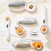 SOMOLUX 10pcs 45mm Rotary Cutter Refill Blades for Fiskars - Sharp and Durable Quilting Scrapbooking Sewing Blades - Buy Online on GoSupps.com
