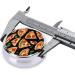 Shop Pizza 3D Round Pill Box - 3 Compartment Mini Decorative Organizer for Vitamins & Travel | Portable Purse Pill Case - Buy Online on GoSupps.com
