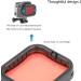 Soonsun 3 Pack Dive Filter for GoPro Hero 5 6 7 Black Super Suit - Red Light Red and Magenta Filters - Enhance Underwater Colors for Video and Photography - Buy Online on GoSupps.com