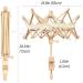 Umbrella Swift Yarn Winder  Wooden (Birch) Hand Operated Bobbin Winder Holder - Buy Online on GoSupps.com