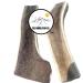 Elk Antler Dog Chews | ELK Antlers for Dogs | 100% Natural | for Aggressive Chewers | Naturally Shed Elk Antler | Keeps Dogs Busy | Small Medium Large | (2 Medium Split)