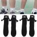 ZEROYOYO Funny Magnetic Suction 3D Doll Couple Socks Couple Holding Hands Socks Funny Socks for Women Men 2023 New Unisex Cute Couple Socks A Black