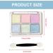 Nail Art Powder Set - 6 Colors Chrome Glitter & Pigment Powder for Stunning Nails - Buy Online on GoSupps.com