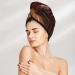 Red Wine Cellar Coral Velvet Dry Hair Cap | Ideal for Home Travel Pool Parties & Beach Baths - Fast International Shipping - Buy Online on GoSupps.com