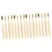 FRCOLOR 40 Pcs Toothbrush Bristle Toothbrush Wooden Toothbrushes Adults Toothbrush