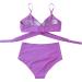 Genetic Women s Leopard Twist Front Swimwear Set | XL Bikini for Big Breasts | Floral Triangle & Cordelag Side Design - Buy Online on GoSupps.com