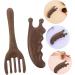 2pi ces Peigne De Massage Bois De Santal Naturel Avec Poign e Outil De Grattage Pour Chevelu Et Am lioration Sommeil - Buy Online on GoSupps.com