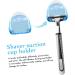 Buy Angoily 6-Set Razor Holder with Suction Cup - Wall-Mounted Plastic Organizer for Razors Toothbrushes & More - Perfect for Any Bathroom - Buy Online on GoSupps.com