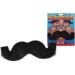 Alsino Black Fake Mustache - Self-Adhesive Mario Sticker for Parties & Costumes | Unisex Fun for Kids & Adults - LG9613 BART 6 - Buy Online on GoSupps.com