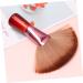 Housoutil Professional Makeup Foundation Brush & Devil Horns Headband - Ideal for Mineral Powder & Face Makeup - 20x4x16cm Brown - Buy Online on GoSupps.com