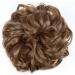 CPJJ 1 item Fluffy meatball head Hair ponytail extension Fake ponytail Hairpiece Hair Ribbon Ponytail Extensions Hair Extensions Wavy Curly Messy Hair Bun Extensions Donut Hair Chignons(B) - Buy Online on GoSupps.com