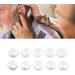 Buy 10PCs Open Domes for Hearing Aids | Single Layer Replacement Earplugs | 9mm In-Ear Rubber Head Accessories - Buy Online on GoSupps.com