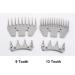 MAWAER 9 Tooth Sheep Shears Replacement Blades for Oster, Lister, Heiniger Clippers - Detachable Animal Trimmer for Grooming Sheep, Goats, Llamas, Alpacas - Buy Online on GoSupps.com