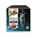 Sheba Perfect Portions for adult cats Trays Wet food Luxury salmon terrine 6x37 PACK OF 8