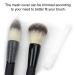 100pcs Makeup Brush Mesh Protector - Reusable Elastic Dust Cover Guard for Cosmetics - Buy Online on GoSupps.com
