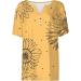 biJerou Women's V-Neck Short Sleeve T-Shirt | Elegant Fashion Casual Top for Ladies - International Shipping Available - Buy Online on GoSupps.com