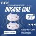 Twistwise Once Daily Dosage Tracking Dial - Two Pack for Easy Medication Management | Perfect for International Shipping - Buy Online on GoSupps.com