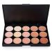 JacCherry Concealer Palette Cover Cream Camouflage Cosmetic with 15 Colors Fashion - Perfect for Daily Make up #2