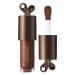 Dark Lip Gloss Moisturizing glossy mirror-effect lip gloss in dark chocolate brown for mature women cosplay beauty birthdays holidays | Smooth moisturizing formula with a glossy finish