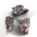 Tbkoly Natural Raw Gemstone Mineral Rough Crystal Cinnabar Stone 30G-110G 1pc Suitable for Furniture Decoration (Color : Burgundy Size : 48G-60G) 48G-60G Burgundy