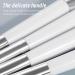 Silicone Face Mask Brush Double Headed Makeup Brush Clean Pores Multipurpose 2 in 1 for Home - Buy Online on GoSupps.com